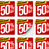 AD Labels 50 x 50mm
