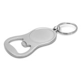 Chevron Bottle Opener Key Ring