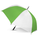 White/Bright Green