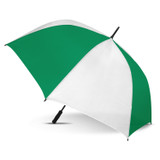 White/Dark Green