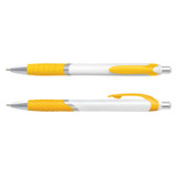 Jet Pen -  White Barrel - Indent Sea