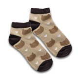 Pixel Knitted Ankle Socks - Indent Air