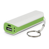 White/Bright Green