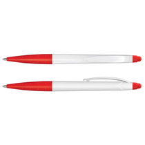 Custom branded Spark Stylus Pen - White Barrel - promotional pen with logo printing available in Australia
