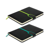 Custom branded Andorra Notebook - promotional product with logo printing available in Australia