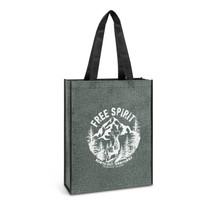 Custom branded Avanti Heather Tote Bag - promotional product with logo printing available in Australia