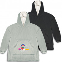 Custom branded Cosmos Blanket Hoodie - promotional product with logo printing available in Australia
