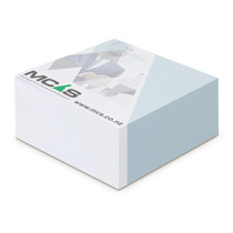 Custom branded Memo Cube Note Pad - 400 Leaves - promotional product with logo printing available in Australia