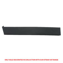 Cotton Hatband - Black