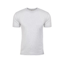 Men's Tri-Blend Crew - Heather White