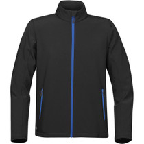 Men's Orbiter Softshell - Black,Azure Blue