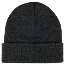 Heather Beanie - Black Heather