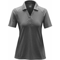 Women's Mistral Heathered Polo - Dolphin