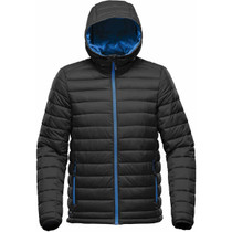 Men's Stavanger Thermal Jacket - Black,Azure Blue