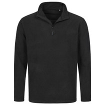 Men's Active Fleece Half-Zip - Black Opal