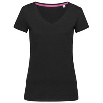 Women's Megan V-neck - Black Opal