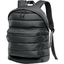 Stavanger Quilted Backpack - Black