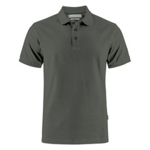 Neptune Regular Men's Cotton Polo - Anthracite