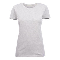 American U Women's Crew Neck Tee - Ash Grey