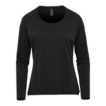 Women's Montebello Performance Long Sleeve Tee - Black