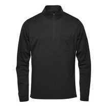 Men's Dockyard 1/4 Zip Pullover - Black