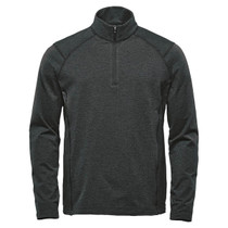 Men's Treeline Performance 1/4 Zip Pullover - Black Heather