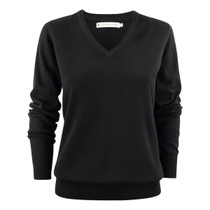 Ashland Women's V-Neck Sweater - Black