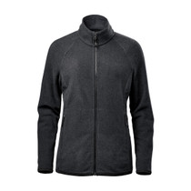 Women's Novarra Full Zip Jacket - Carbon Stripe