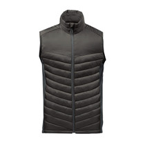 Men's Montserrat Thermal Vest - Black,Granite