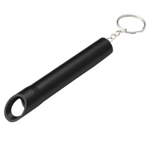 Pop Light Bottle Opener Keychain - Black
