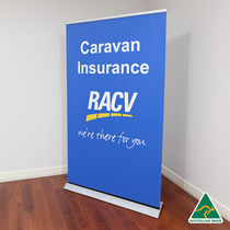 <p>This deluxe banner is built to impress, combining smart design with reliable stability. Printed on premium polyester film with a matte finish that cuts out glare, it’s made for crisp visuals that shine without the shine. The banner material is durable PET, designed to hold up and stand out.</p>
