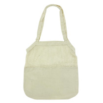 <p>Each mesh cotton bag is designed with sturdy handles and a durable, adaptable style, making it perfect for everything from grocery shopping to a day at the beach. Whether you’re launching a lifestyle campaign, hosting an event, or marketing to a specific audience, these bags are sure to be put to good use. A great alternative to single-use plastic bags, they’re the perfect reusable tote for your clients to take shopping or daily use.</p>
<p>Please note that a standard digital transfer CMYK cannot match exactly PMS. Converting artwork colours from CMYK to PMS costs $40.00 net per colour.</p>
<p>For digital transfer printing, please ensure art and colours are at full opacity.</p>
