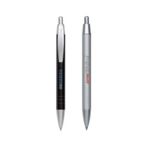 <p>The Widebody Metal Pen features a bold, wide-profile design, offering plenty of space for clear, impactful branding. With an all-metal construction for a modern look and paired with a classic black velour sleeve, this pen makes a lasting impression. It’s equipped with smooth black ink for effortless writing.</p>
