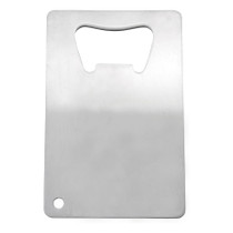 Stainless Credit Card Bottle Opener - Unbranded