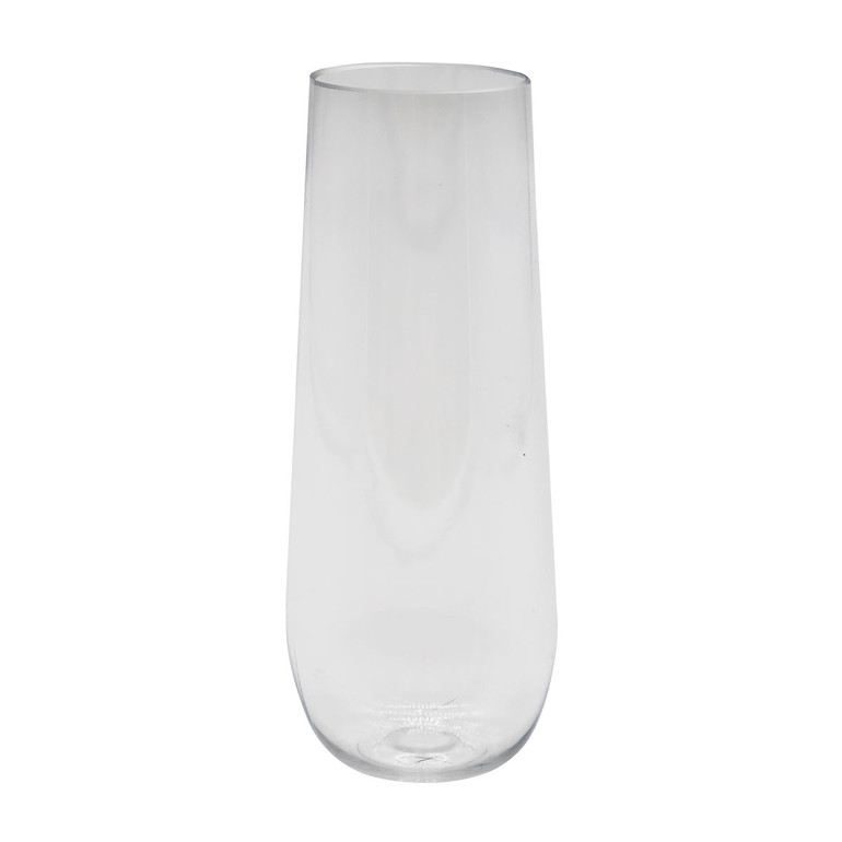 Stemless Shatterproof Champagne Glass - Clear