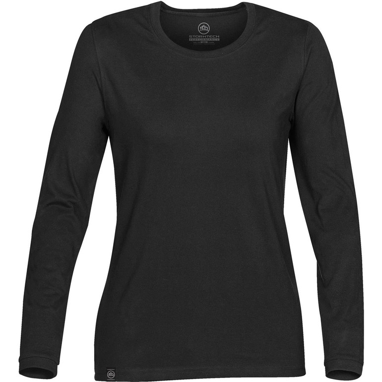 Women's Baseline L/S Tee - Black