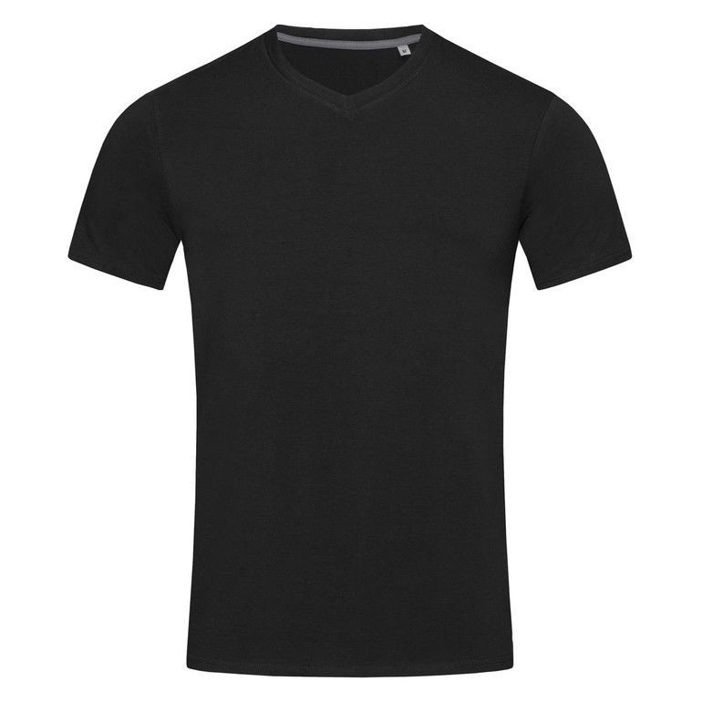 Men's Clive V-neck - Black Opal