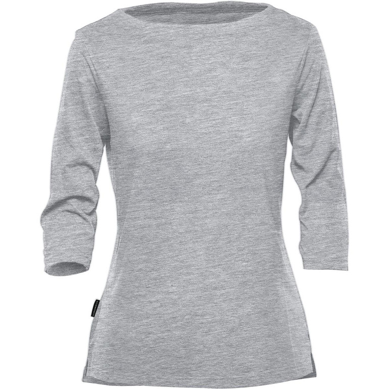 Women's Torcello 3/4 Tee - Ash Heather