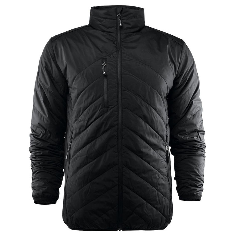 Deer Ridge Men's Quilted Jacket - Black