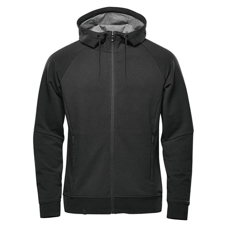 Men's Dockyard Performance Full Zip Hoody - Black