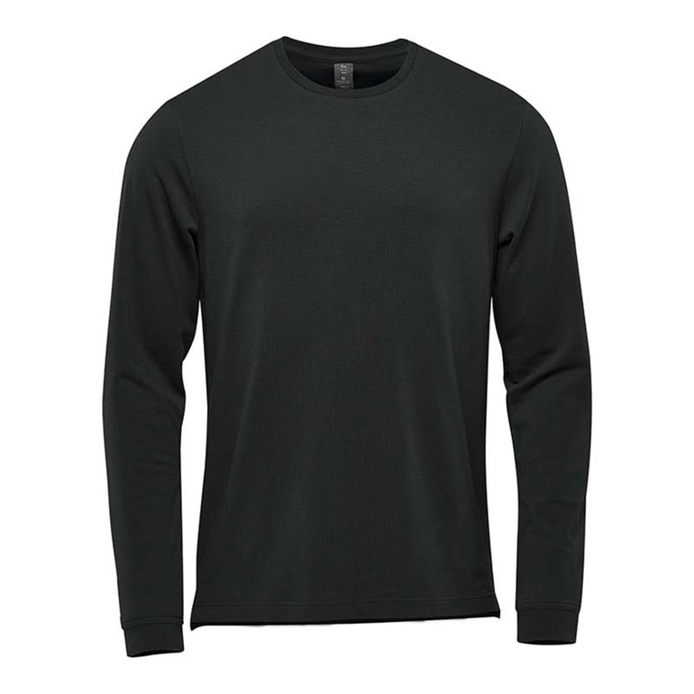 Men's Montebello Performance Long Sleeve Tee - Black