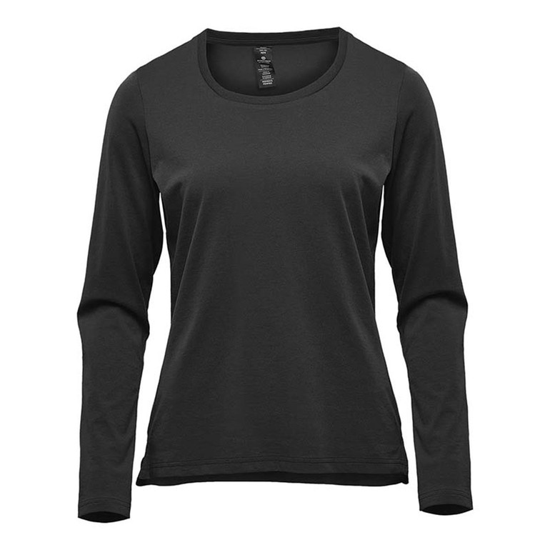 Women's Equinox Long Sleeve Tee - Black