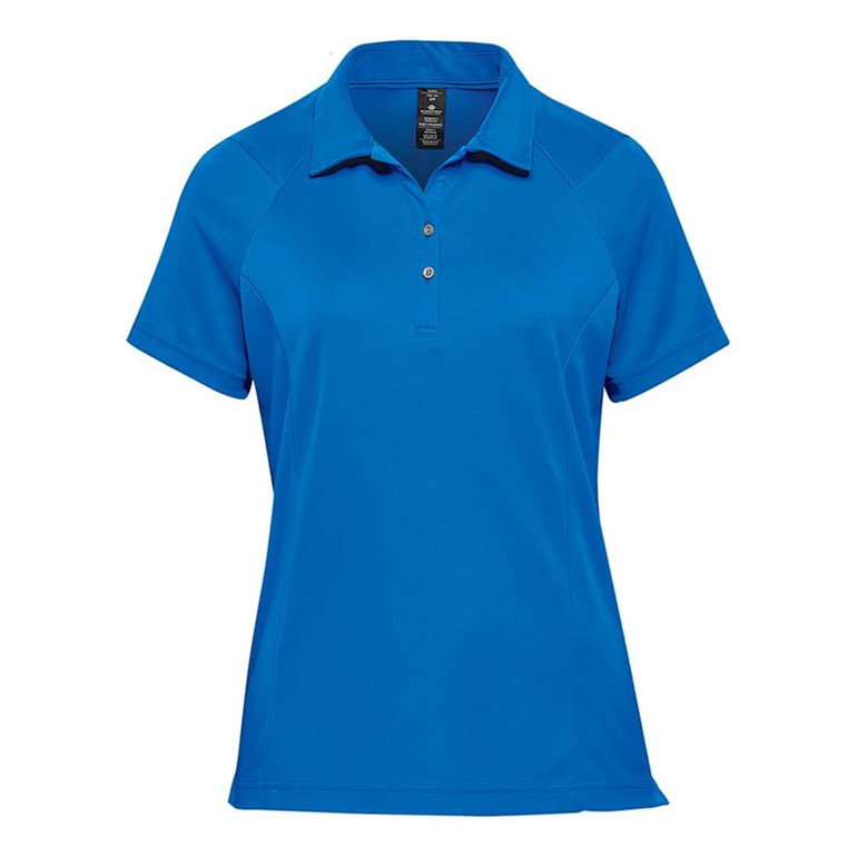 Women's Milano Sports Polo - Azure Blue
