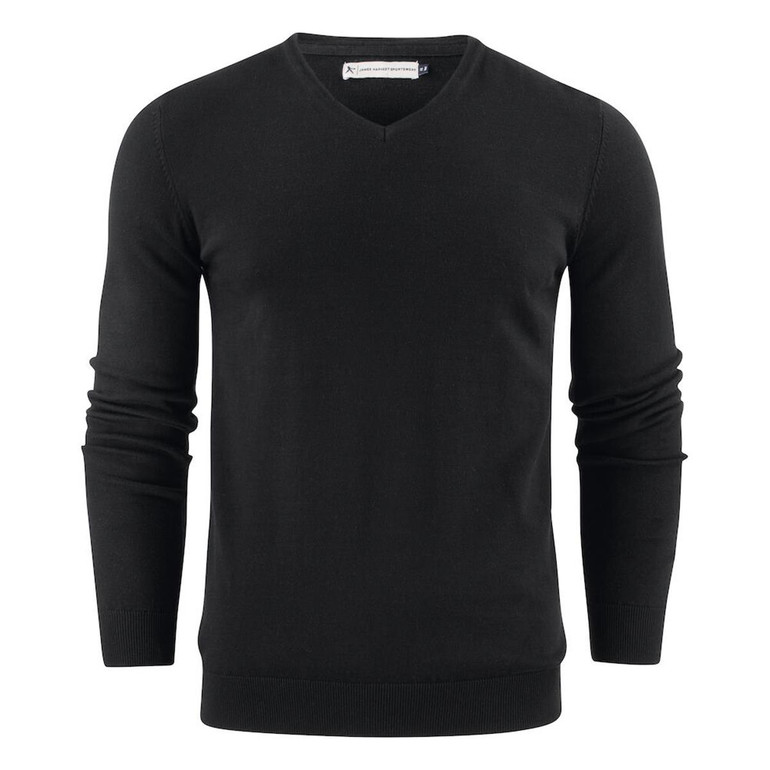 Ashland Men's V-Neck Sweater - Black