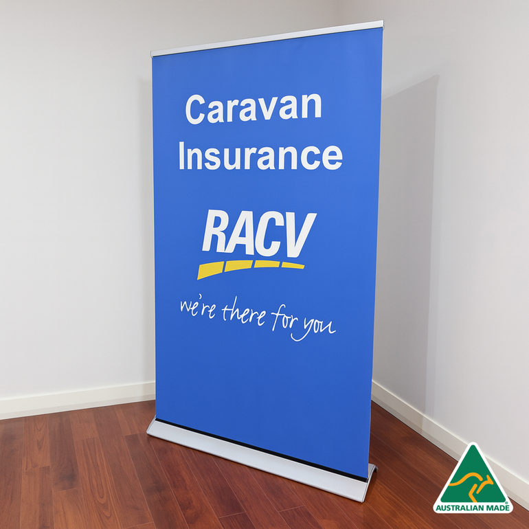 <p>This deluxe banner is built to impress, combining smart design with reliable stability. Printed on premium polyester film with a matte finish that cuts out glare, it’s made for crisp visuals that shine without the shine. The banner material is durable PET, designed to hold up and stand out.</p>
