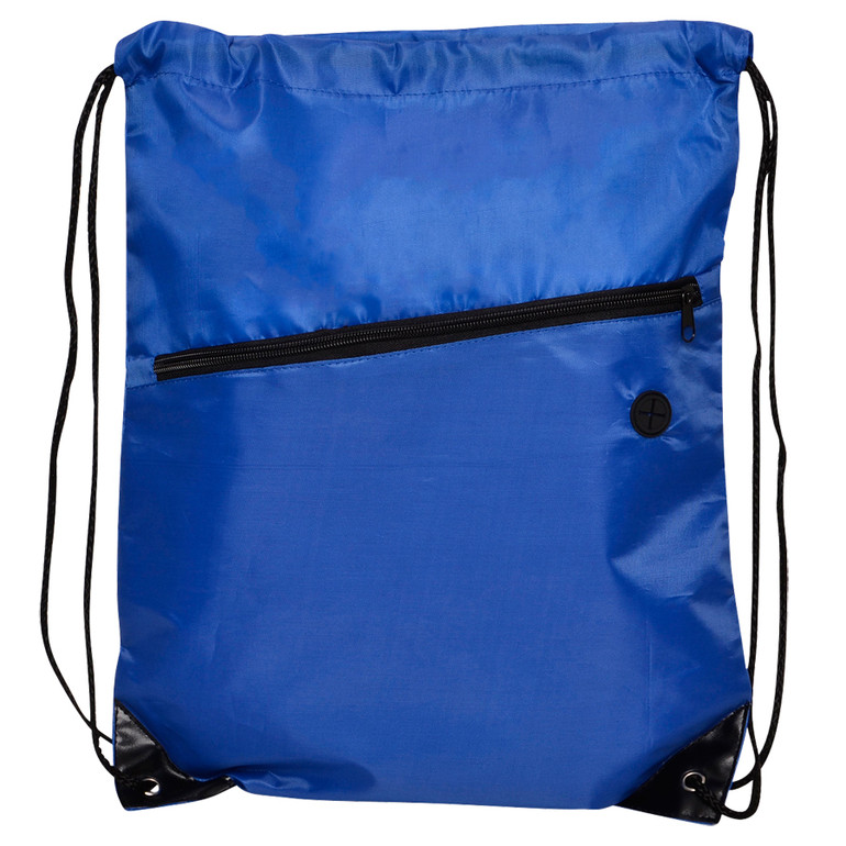 Tech Drawstring Bag - Blue