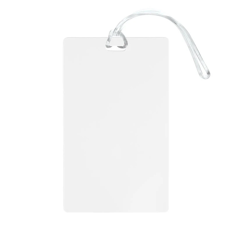 Imprinted Large Luggage Tag - Unbranded-1