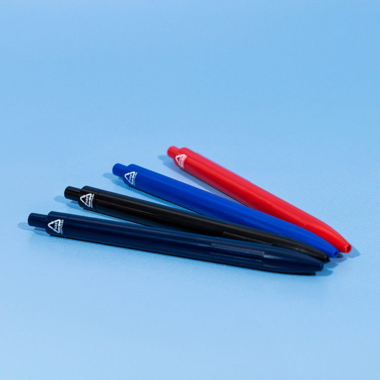 <p data-pm-slice="1 1 []">Made from recycled ABS plastic, the click delivers smooth writing with a simple click. It’s an eco-conscious pen made for everyday ideas — smart, sustainable, and ready to make its mark.</p>
