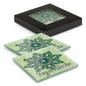 Venice Glass Coaster - Set of 2 - Square - Full Colour