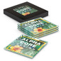 Venice Glass Coaster - Set of 4 - Square - Full Colour